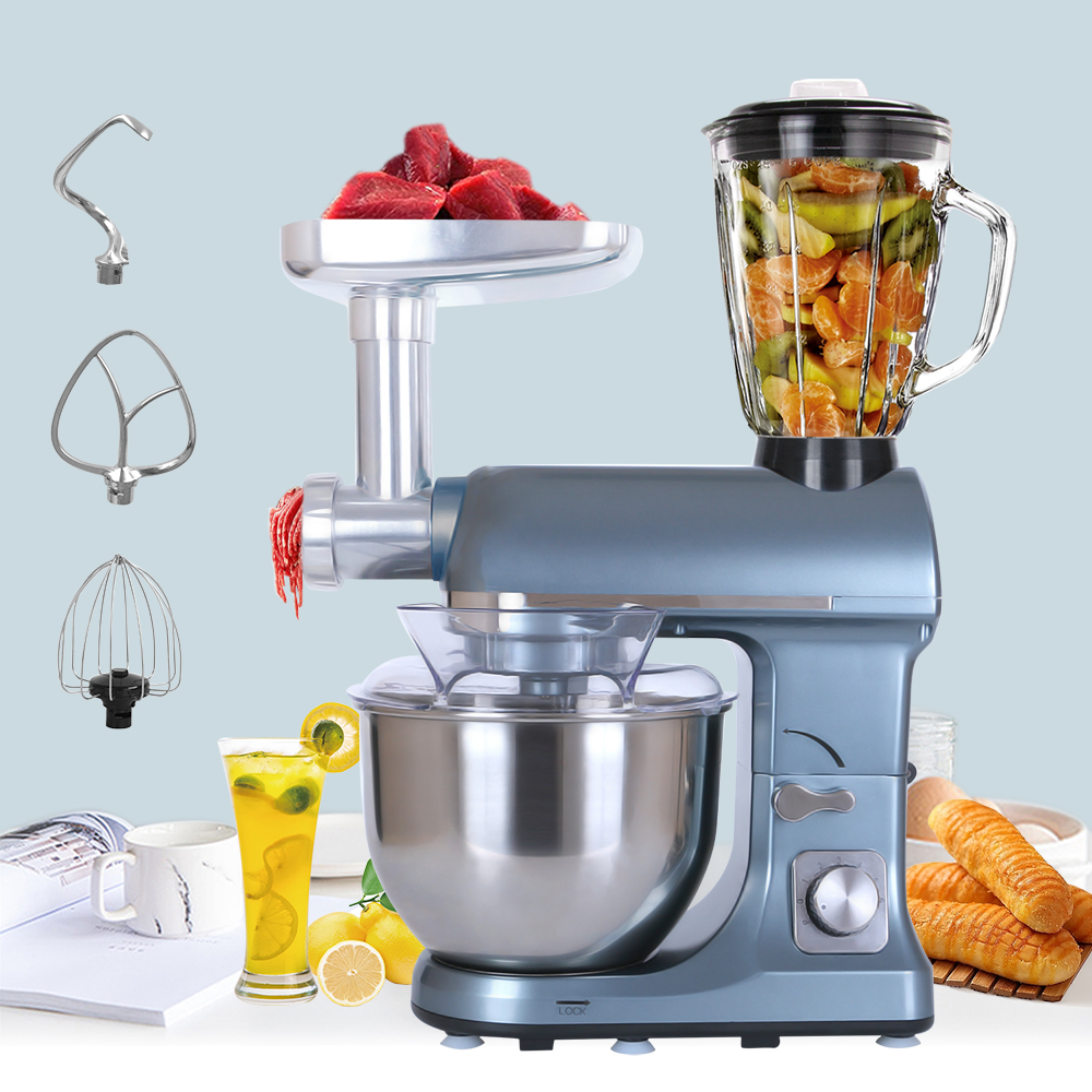 Kitchen Baking Aid - เครื่องผสมแป้งสำหรับทำขนม ขนาด 5.5/6/7/8 ลิตร เครื่องผสมอาหารสำหรับครัวเรือน เครื่องผสมอาหารแบบตั้งโต๊ะสำหรับทำเค้ก