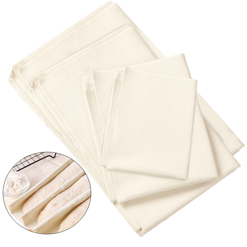 Kitchen Baking Cloth - ผ้าลินินแป้งหมักผ้าแป้ง Bakers กระทะแป้งโซฟา Pastry Proofing ผ้าเบเกอรี่ขนมปังฝรั่งเศส