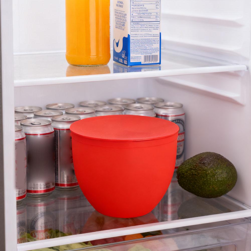 Kitchen Baking Aid - แผ่นรองชามซิลิโคนสำหรับเครื่องผสมอาหารแบบมีฝาปิด ใช้กับเครื่องผสมอาหารได้ ปลอดภัยสำหรับเครื่องล้างจานและไมโครเวฟ ทนทาน