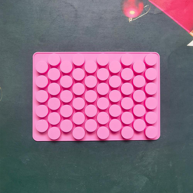 Kitchen Baking Molds - แม่พิมพ์ซิลิโคนทรงกระบอก สำหรับทำสบู่ ช็อกโกแลต คุกกี้ แซนวิชเคลือบ ทำเยลลี่