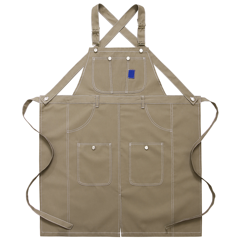 Cooking Chef Xl - ปรับเกรดมืออาชีพผ้ากันเปื้อนเชฟสําหรับห้องครัว BBQ กระเป๋าเครื่องมือชายหญิงผ้าใบ Bib QUICK RELEASE