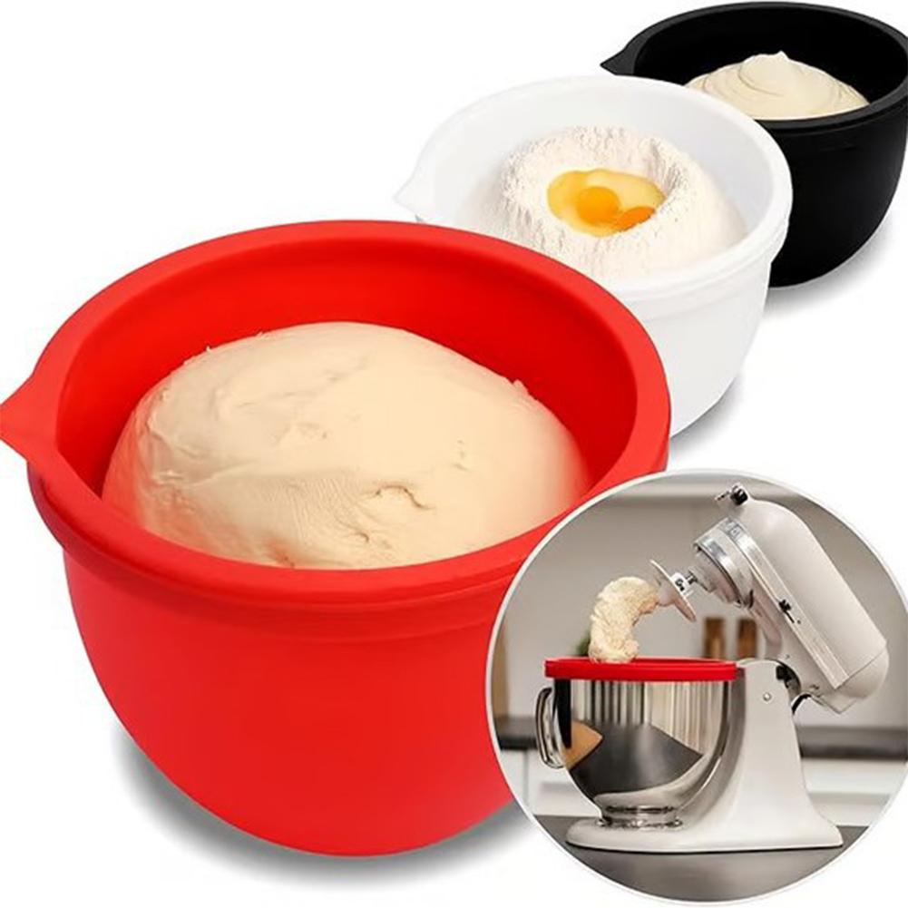 Kitchen Baking Aid - ซิลิโคนรองในโถผสมอาหารแบบมีฝาปิด สำหรับเครื่องผสมอาหาร KitchenAid รุ่น Tilt-Head ขนาด
