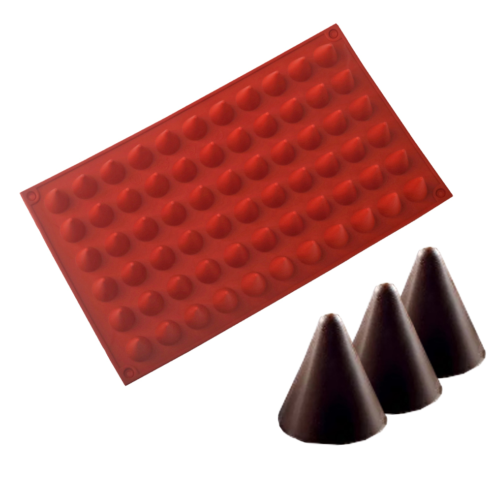 66 เซลล์กรวยช็อกโกแลตเบเกอรี่แ - Kitchen Baking Molds บทวิจารณ์และราคา