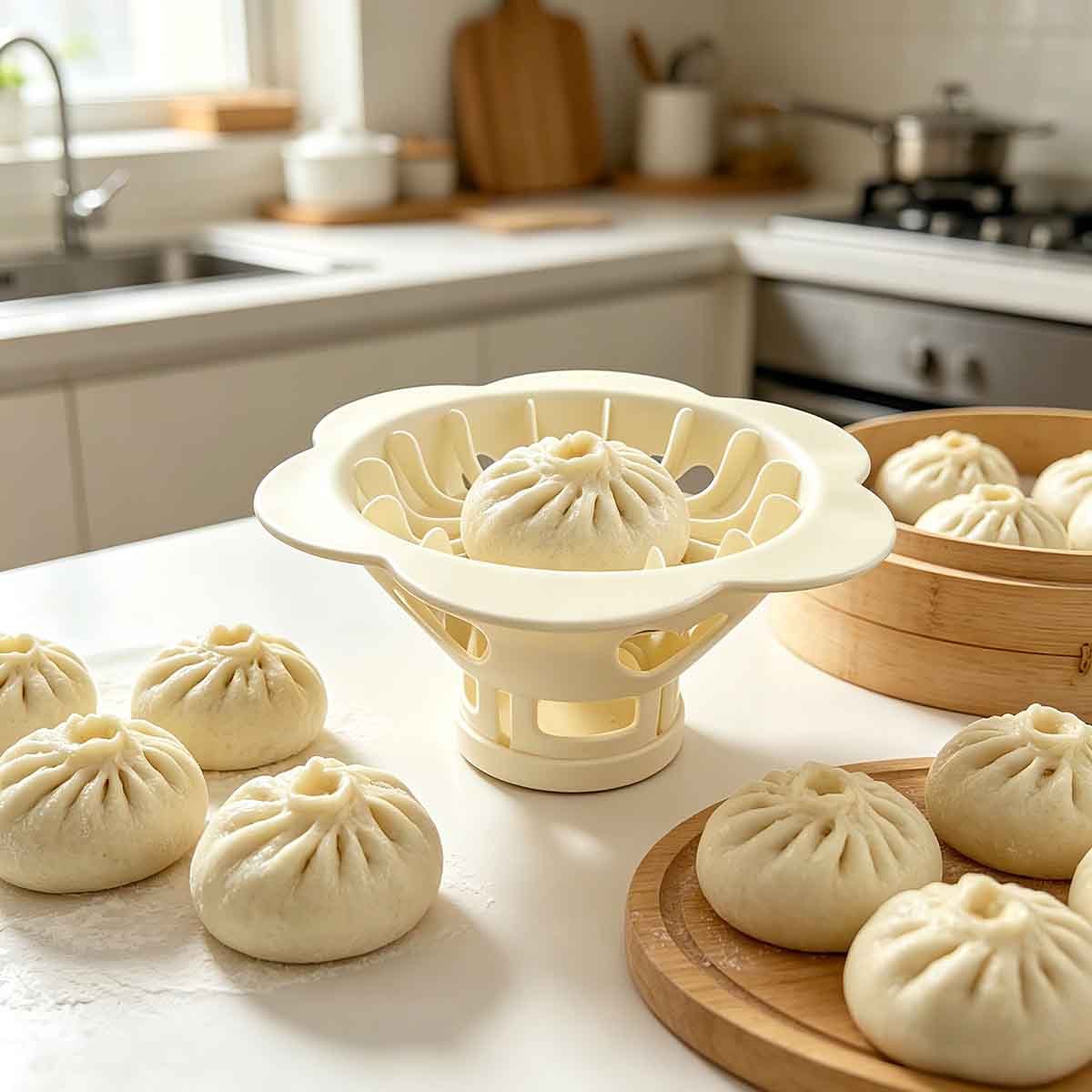 เครื่องทำซาลาเปาแบบใช้มือ วัสด - Kitchen Job บทวิจารณ์และราคา