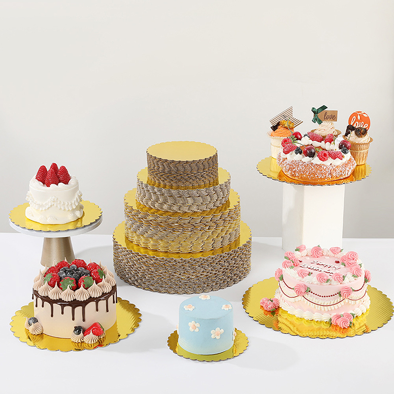 【10 ชิ้น 4/5/6/7/8/10 นิ้ว แผ่ - Cake Board Round บทวิจารณ์และราคา