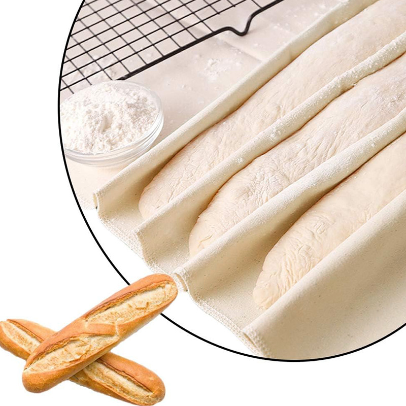 ผ้าลินินแป้งหมักผ้าแป้ง Bakers - Kitchen Baking Cloth บทวิจารณ์และราคา