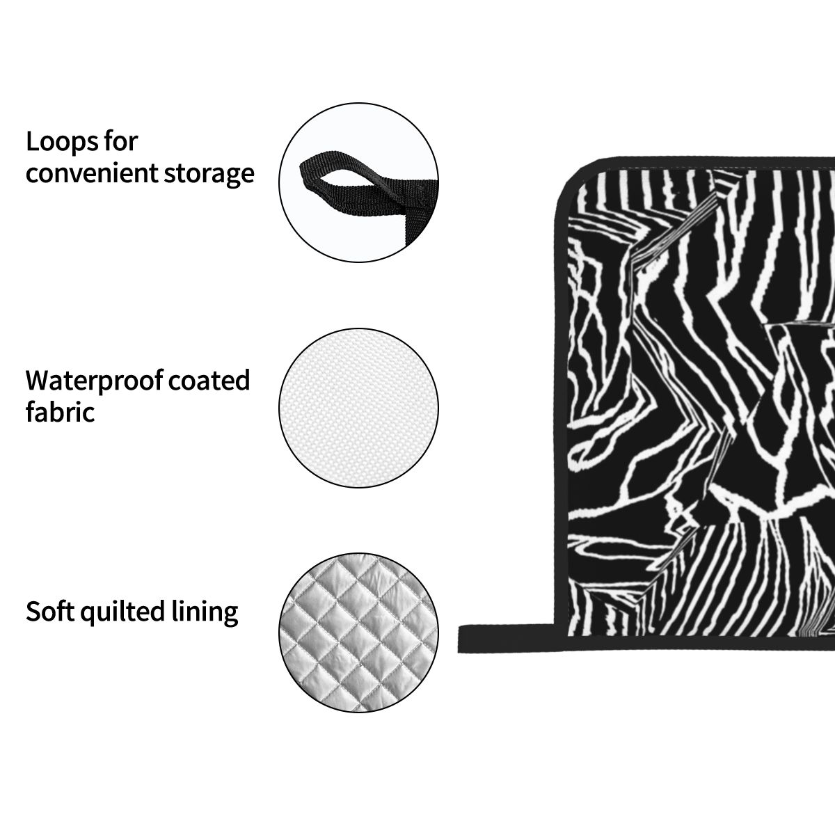 Joy Division Unknown Pleasures - Kitchen Baking Gloves บทวิจารณ์และราคา