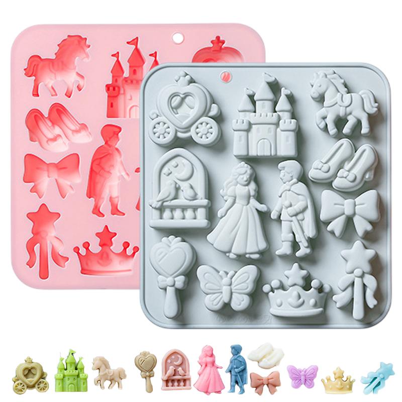 🌸 แม่พิมพ์ซิลิโคนรูปเจ้าชายเจ้ - Kitchen Baking Molds บทวิจารณ์และราคา