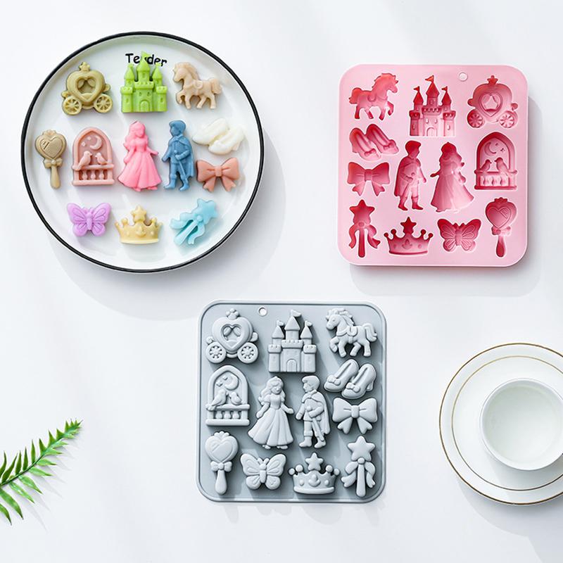🌸 แม่พิมพ์ซิลิโคนรูปเจ้าชายเจ้ - Kitchen Baking Molds บทวิจารณ์และราคา