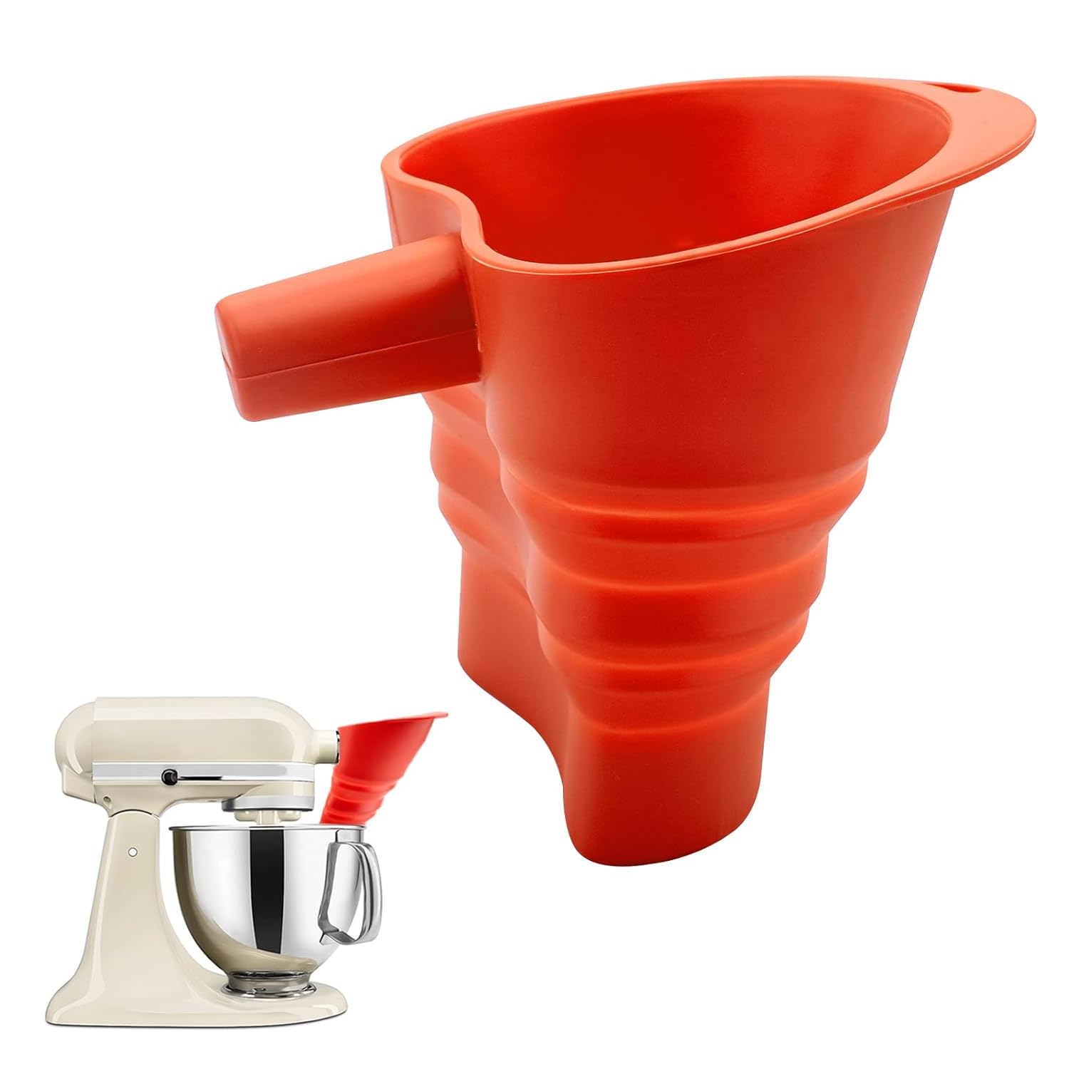 กรวยซิลิโคนสำหรับใส่แป้ง เกรดอ - Kitchen Baking Aid บทวิจารณ์และราคา
