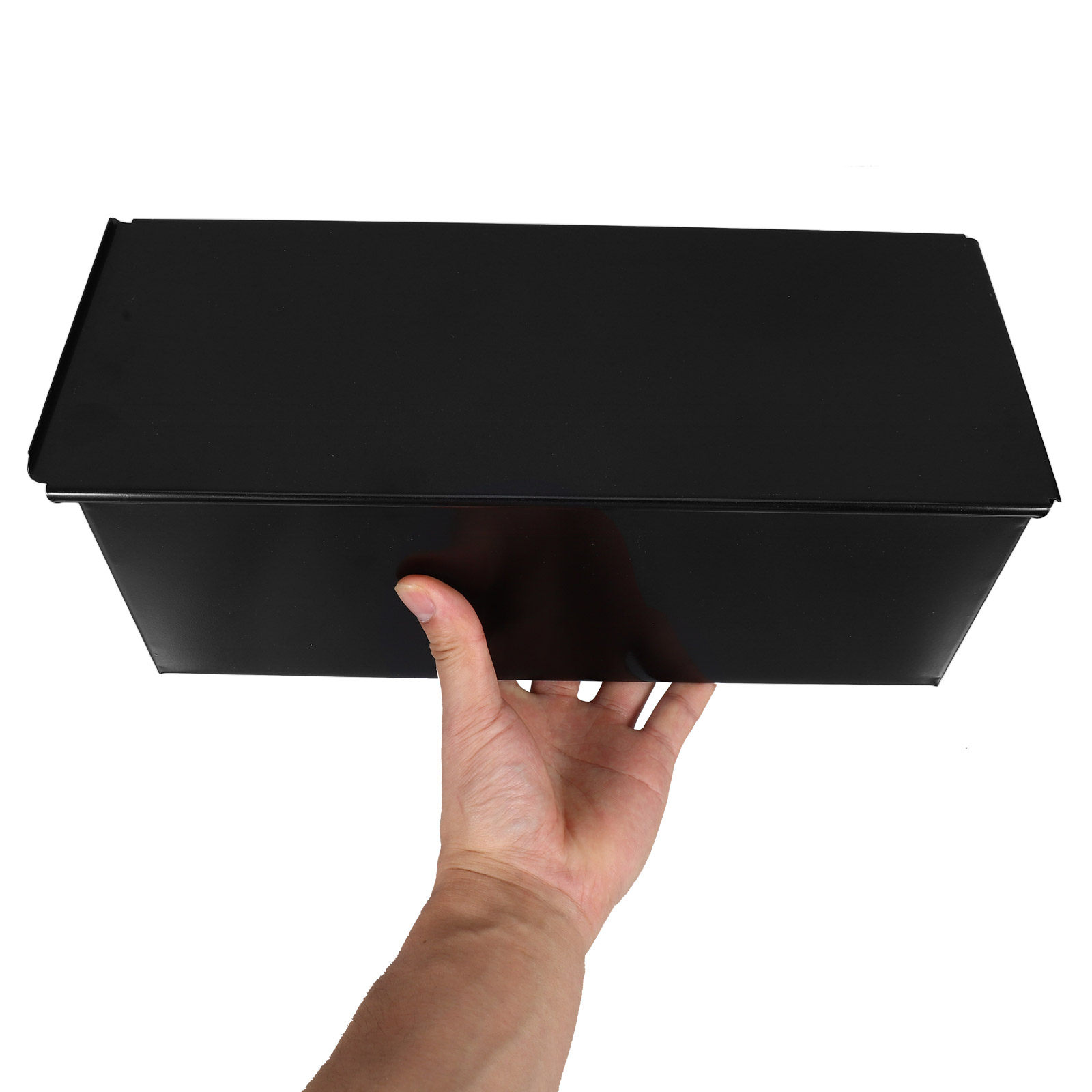 ถาดอบขนมปังสีดำ 1 ชิ้น พร้อมฝา - Kitchen Baking Pans บทวิจารณ์และราคา