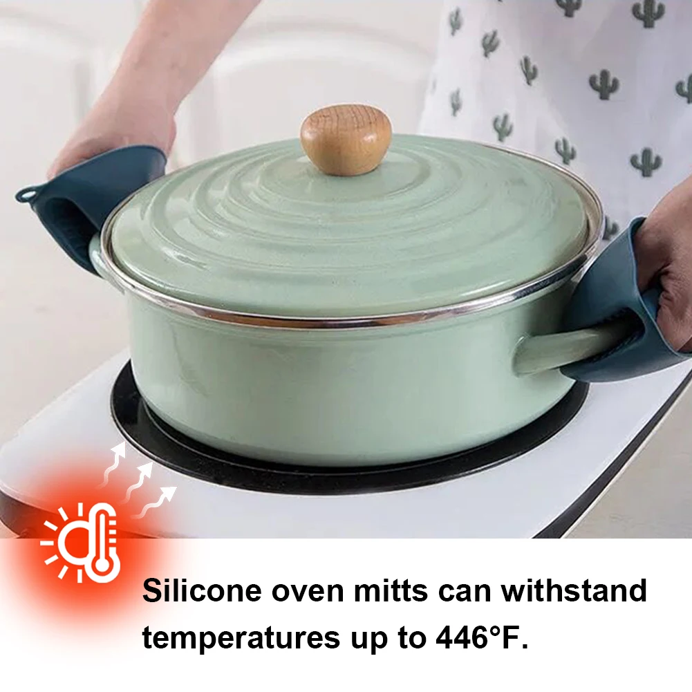 ถุงมือซิลิโคนกันความร้อน ทนควา - Kitchen Baking Gloves บทวิจารณ์และราคา