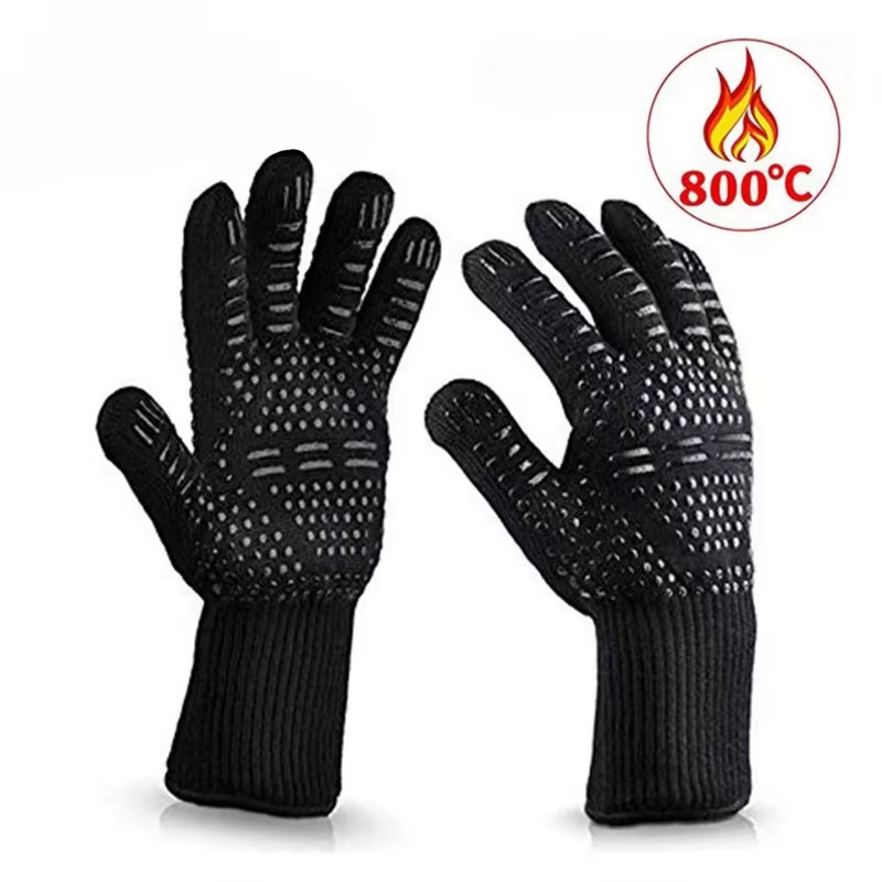 ถุงมือบาร์บีคิววันพีซ ถุงมือกั - Kitchen Baking Gloves บทวิจารณ์และราคา