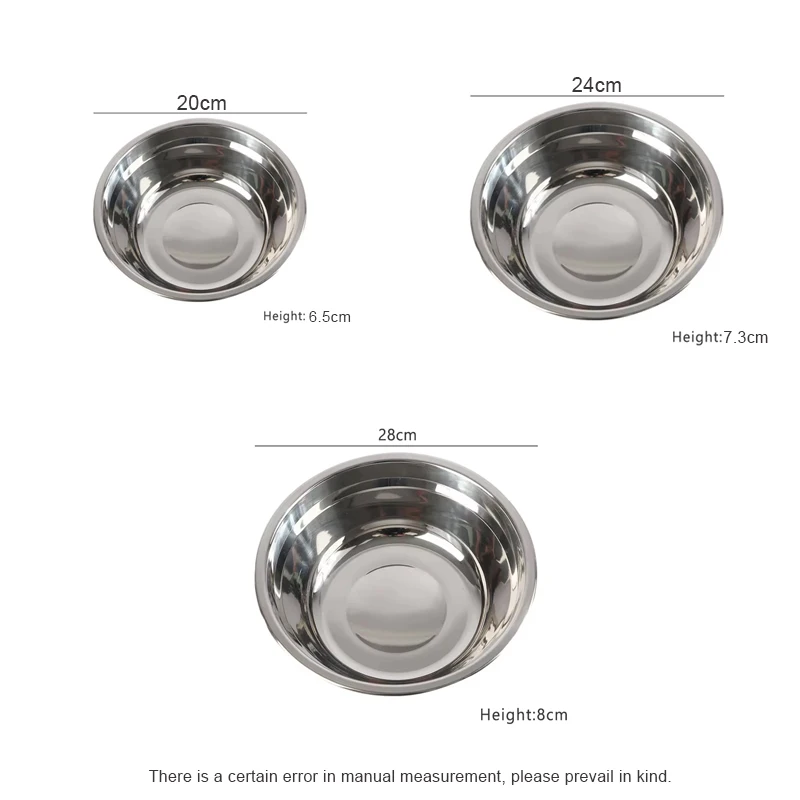 สแตนเลสสตีลกลมหนาครัวทำอาหารแล - Kitchen Baking Bowls บทวิจารณ์และราคา