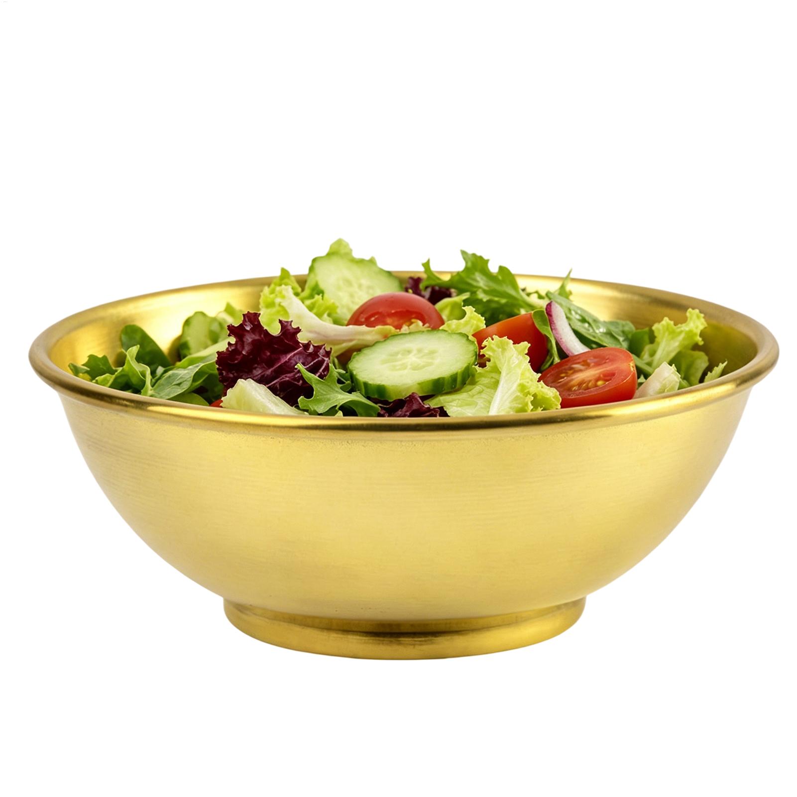 ชามทองแดงขนาดใหญ่สำหรับผสมสลัด - Kitchen Baking Bowls บทวิจารณ์และราคา