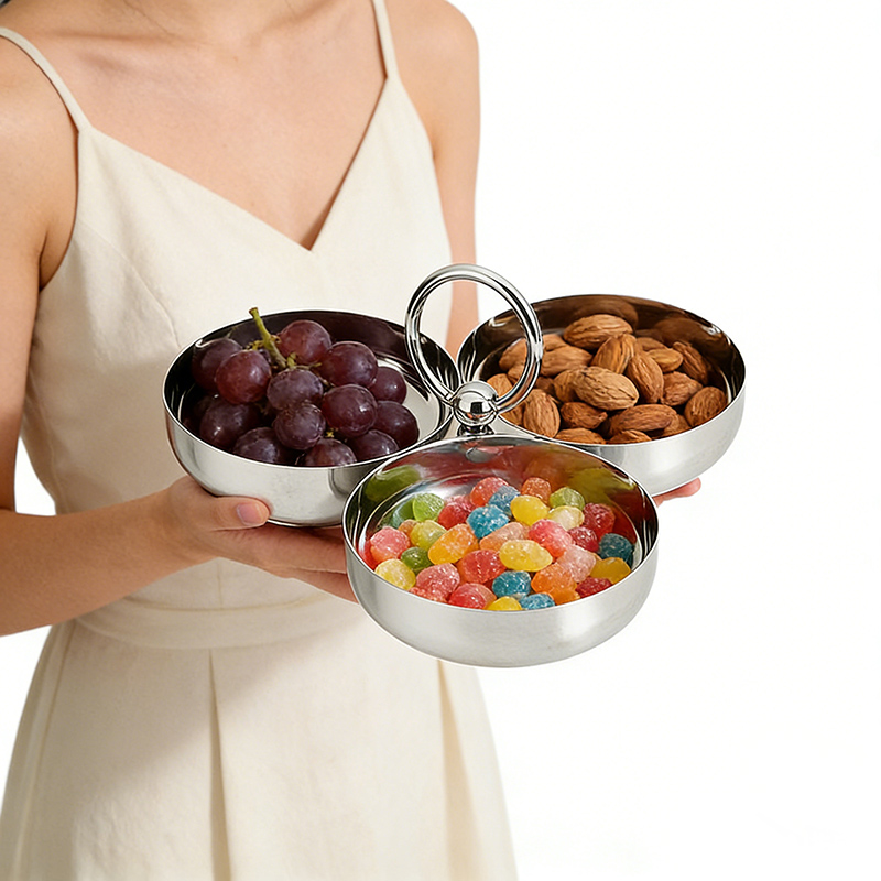 ถาดเสิร์ฟขนมผลไม้สแตนเลสพรีเมี - Cake Board Round บทวิจารณ์และราคา