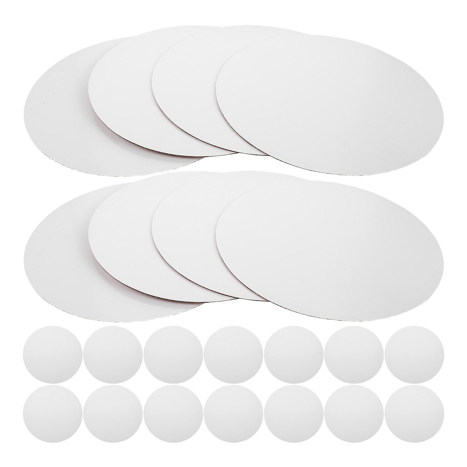 ถาดรองเค้กทรงกลมสีขาว 25 ชิ้น  - Cake Board Round บทวิจารณ์และราคา