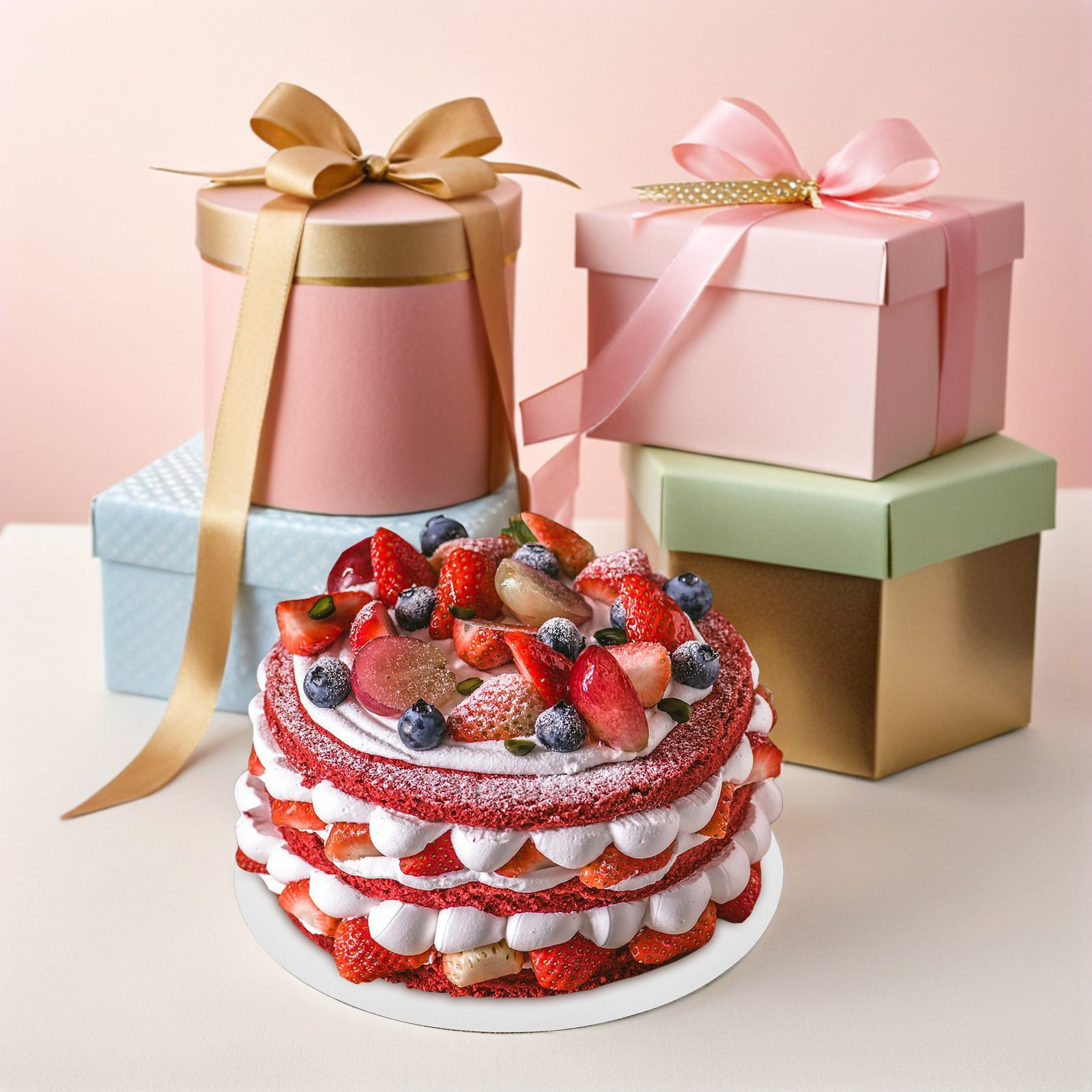 ถาดรองเค้กทรงกลมสีขาว 25 ชิ้น  - Cake Board Round บทวิจารณ์และราคา