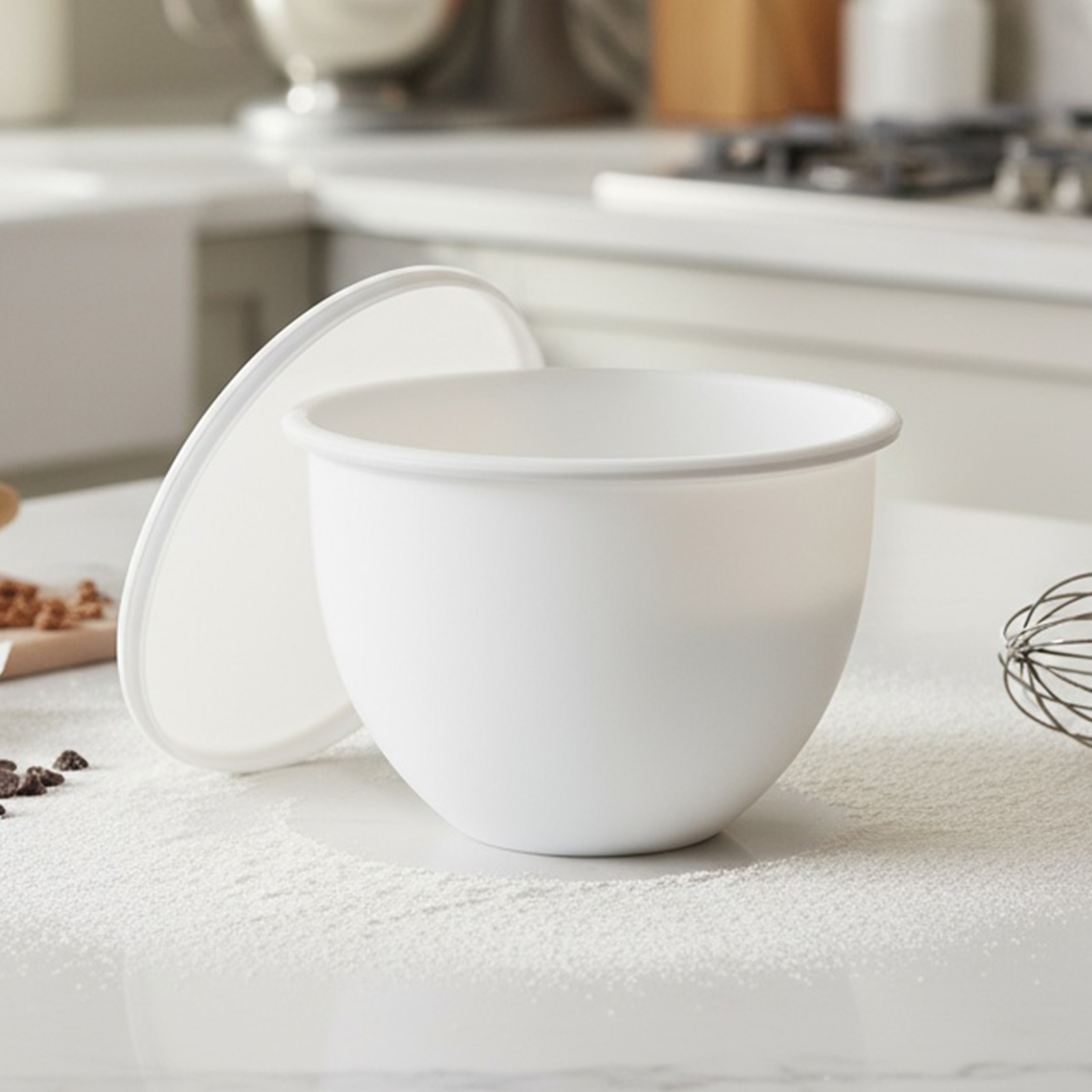 ชามซิลิโคนสำหรับเครื่องผสมอาหา - Kitchen Baking Aid บทวิจารณ์และราคา