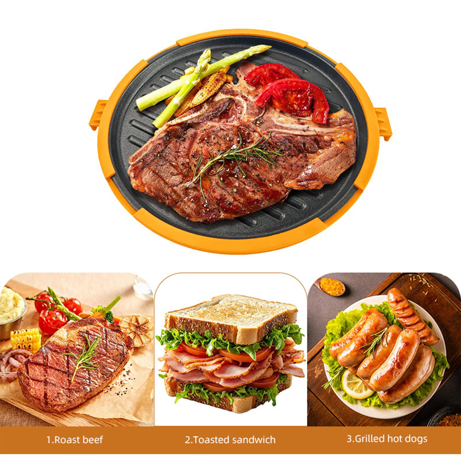 ถาดย่างไมโครเวฟแบบร้อนเร็ว ถาด - Kitchen Baking Pans บทวิจารณ์และราคา