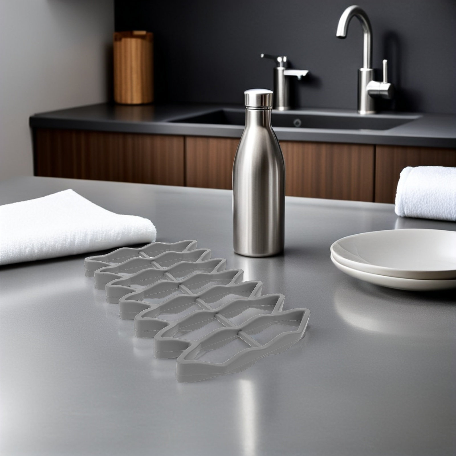ตะแกรงย่างซิลิโคน 2 ชิ้น สำหรั - Kitchen Baking Pans บทวิจารณ์และราคา
