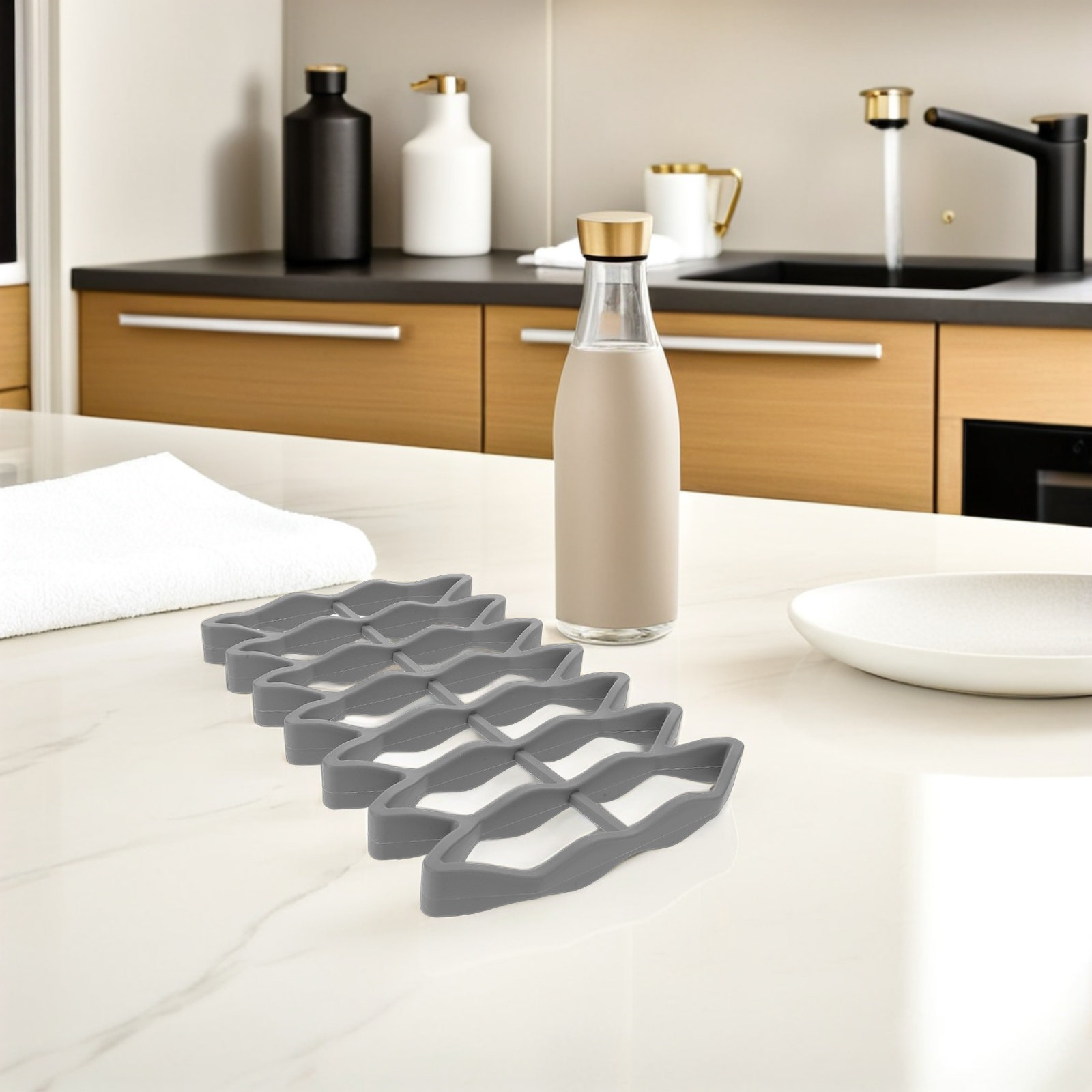 ตะแกรงย่างซิลิโคน 2 ชิ้น สำหรั - Kitchen Baking Pans บทวิจารณ์และราคา