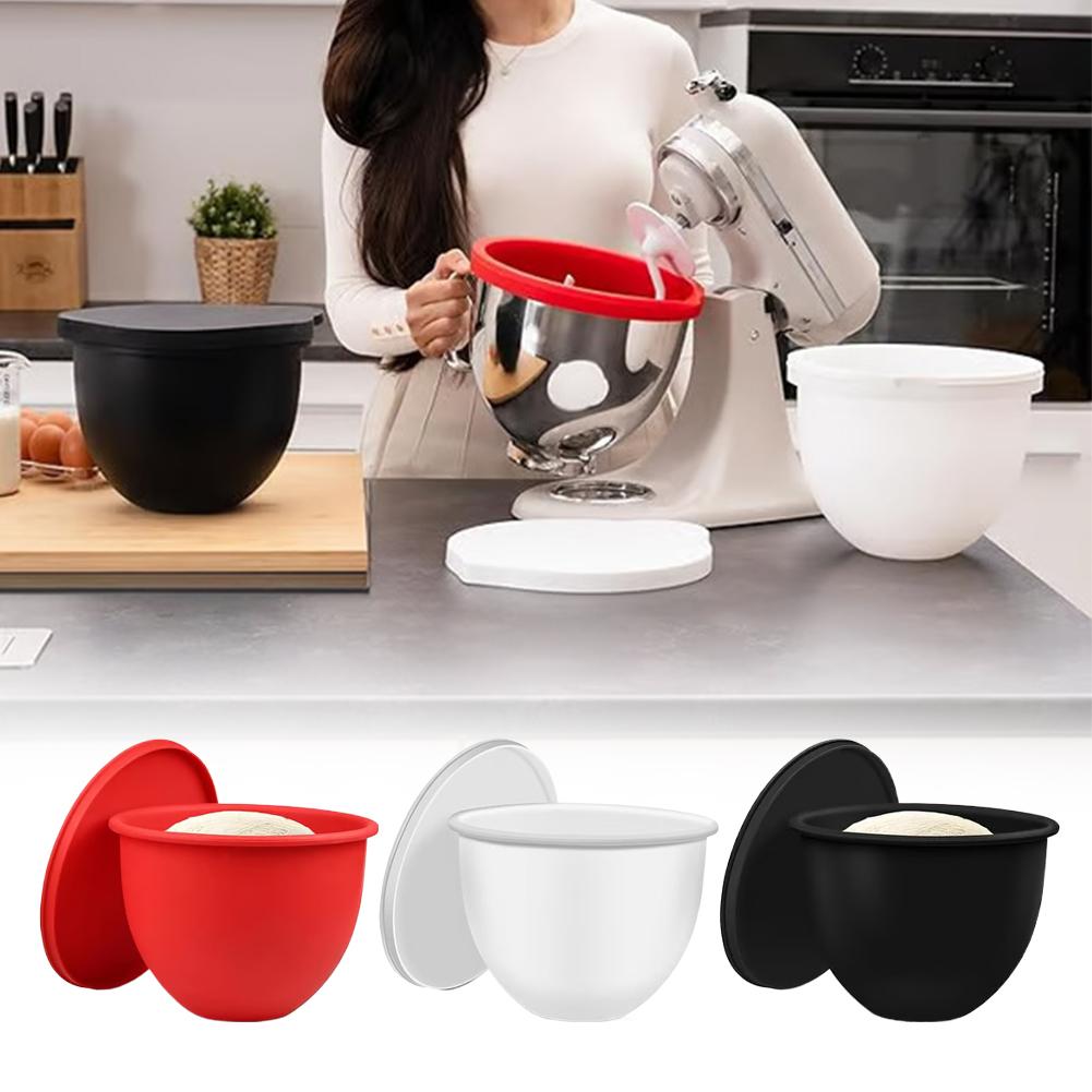 ซิลิโคนรองในโถผสมอาหารแบบมีฝาป - Kitchen Baking Aid บทวิจารณ์และราคา