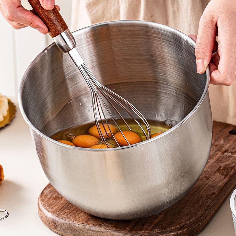 1 ชิ้น ชามผสมสแตนเลสสำหรับทำอา - Kitchen Baking Bowls บทวิจารณ์และราคา