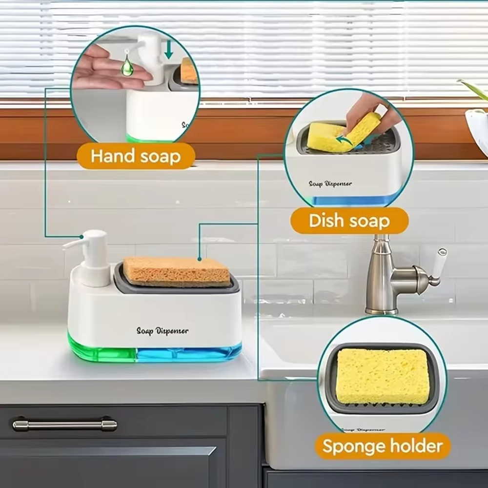 ชุดจ่ายสบู่ล้างมือและล้างจาน 3 - Kitchen Baking Utensil Set บทวิจารณ์และราคา