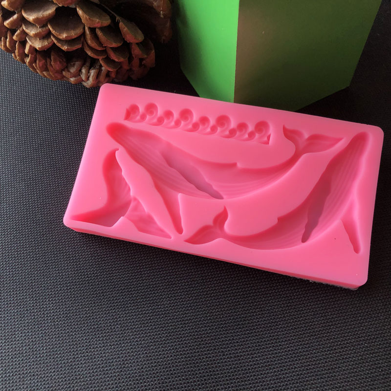 ปลาวาฬ DIY ซิลิโคนแม่พิมพ์ Oce - Kitchen Equipment For Baking บทวิจารณ์และราคา