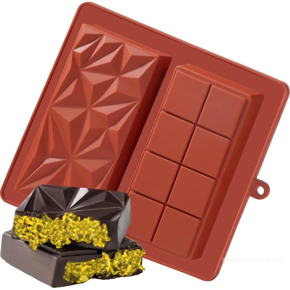 แม่พิมพ์ช็อกโกแลตดูไบ แบบแท่ง  - Kitchen Baking Molds บทวิจารณ์และราคา
