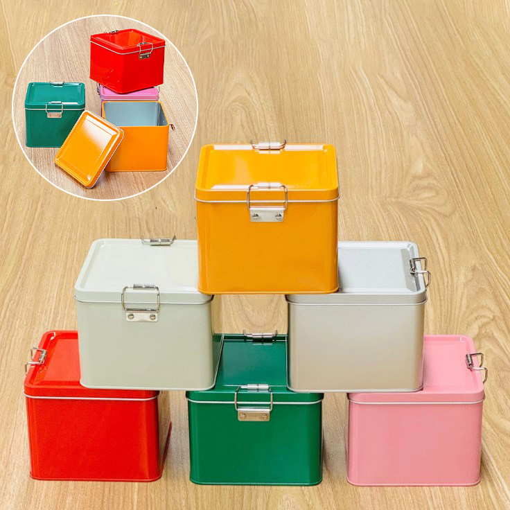 กล่องกระป๋องสี่เหลี่ยมสำหรับใส - Kitchen Baking Tins บทวิจารณ์และราคา