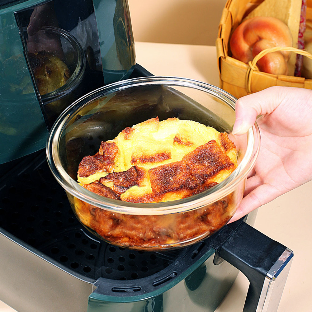ชามผสมแก้วทนความร้อนสูง 2 ชิ้น - Kitchen Baking Bowls บทวิจารณ์และราคา