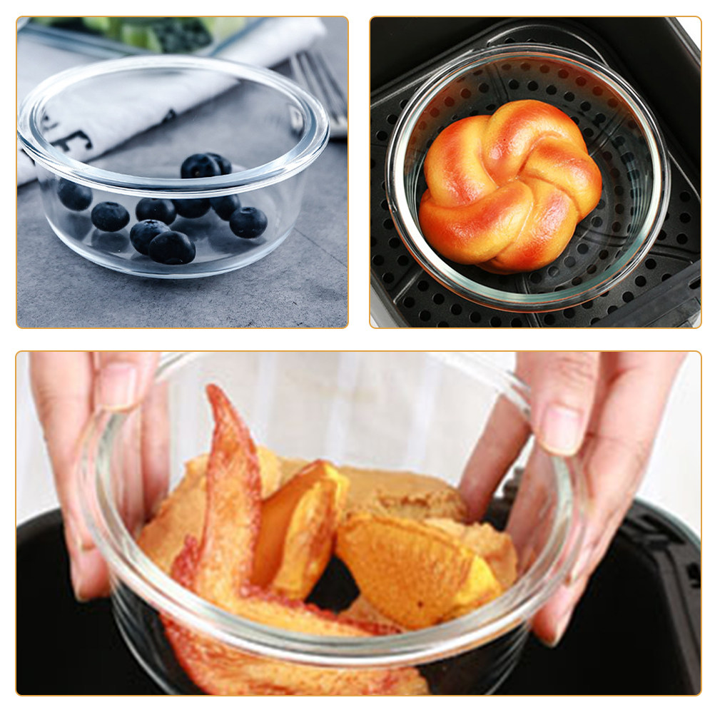 ชามผสมแก้วทนความร้อนสูง 2 ชิ้น - Kitchen Baking Bowls บทวิจารณ์และราคา