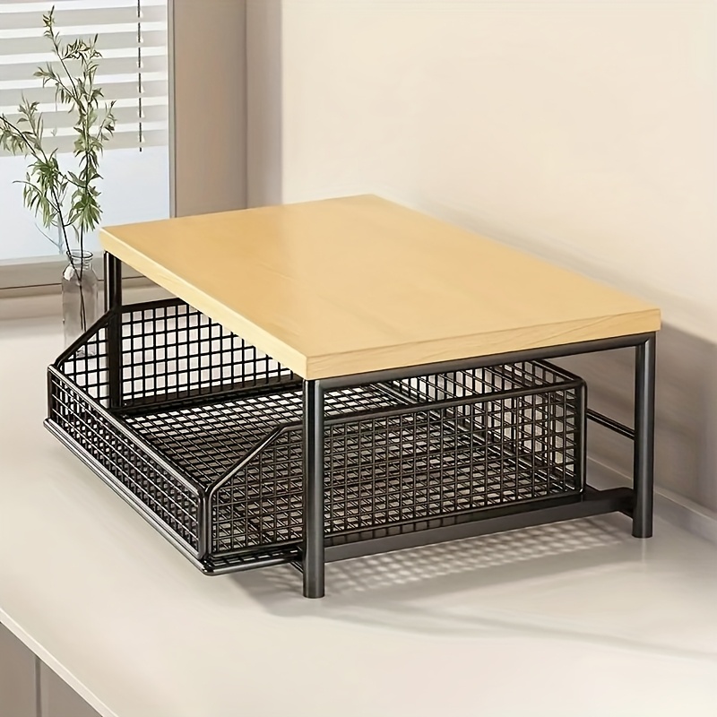 ชั้นวางไมโครเวฟแนวตั้งพร้อมลิ้ - Kitchen Baking Drawer บทวิจารณ์และราคา