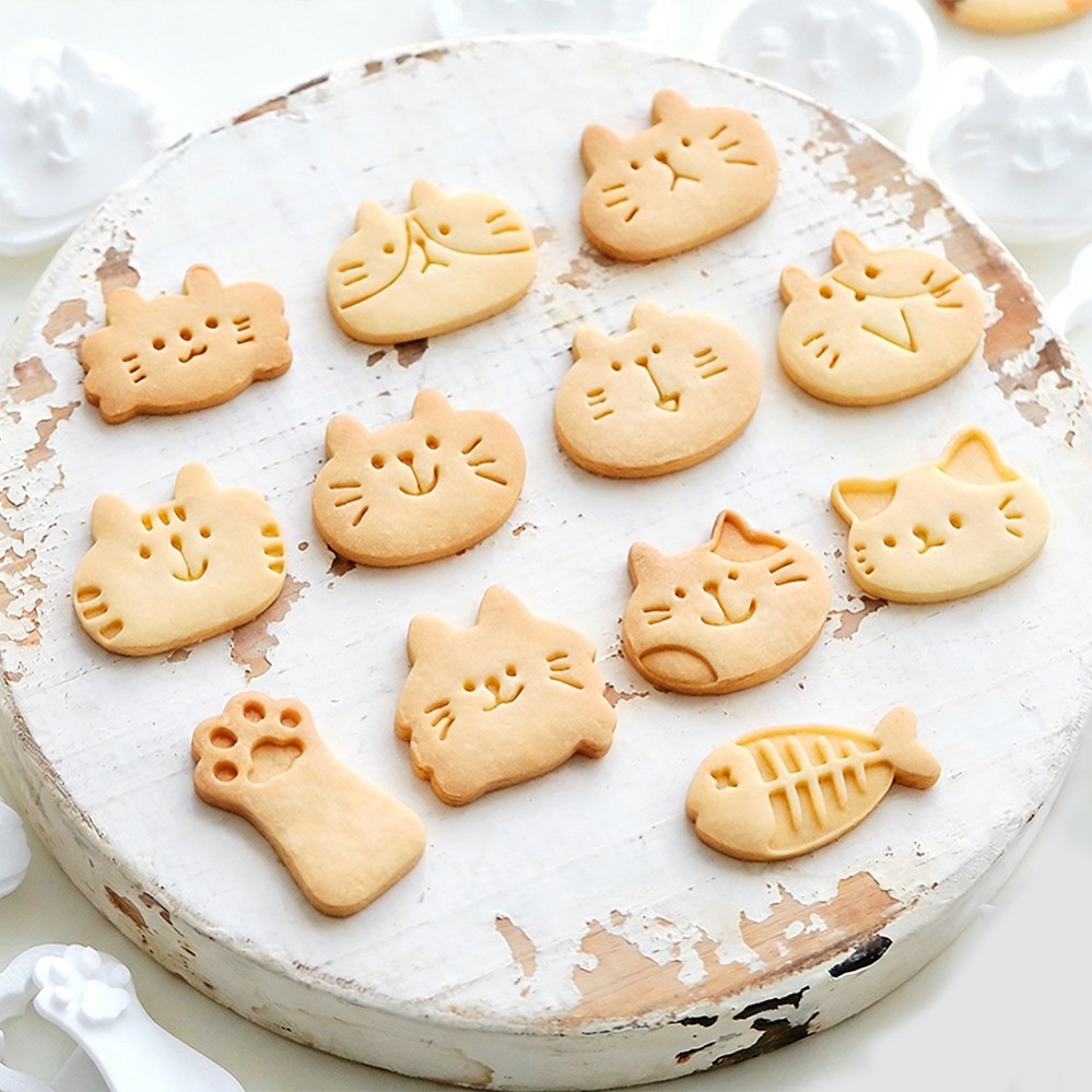 แม่พิมพ์คุกกี้รูปแมวน่ารัก DIY - Kitchen Equipment For Baking บทวิจารณ์และราคา