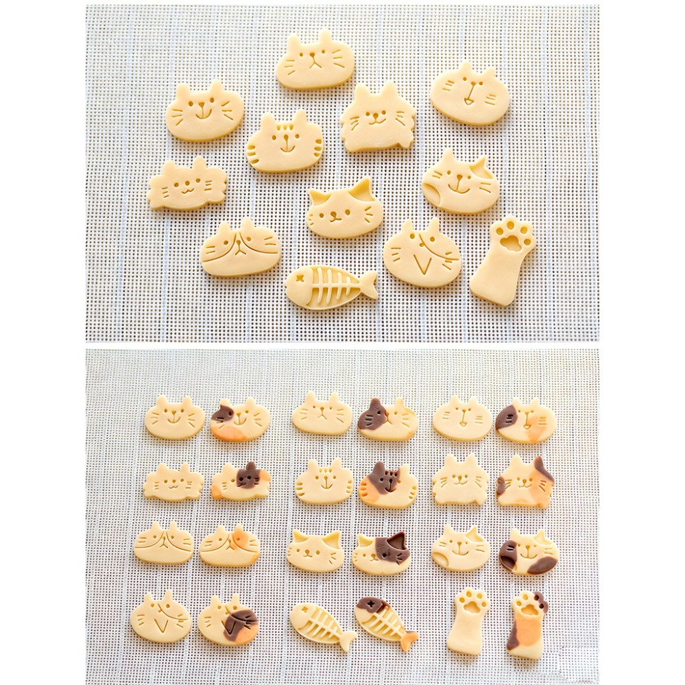 แม่พิมพ์คุกกี้รูปแมวน่ารัก DIY - Kitchen Equipment For Baking บทวิจารณ์และราคา