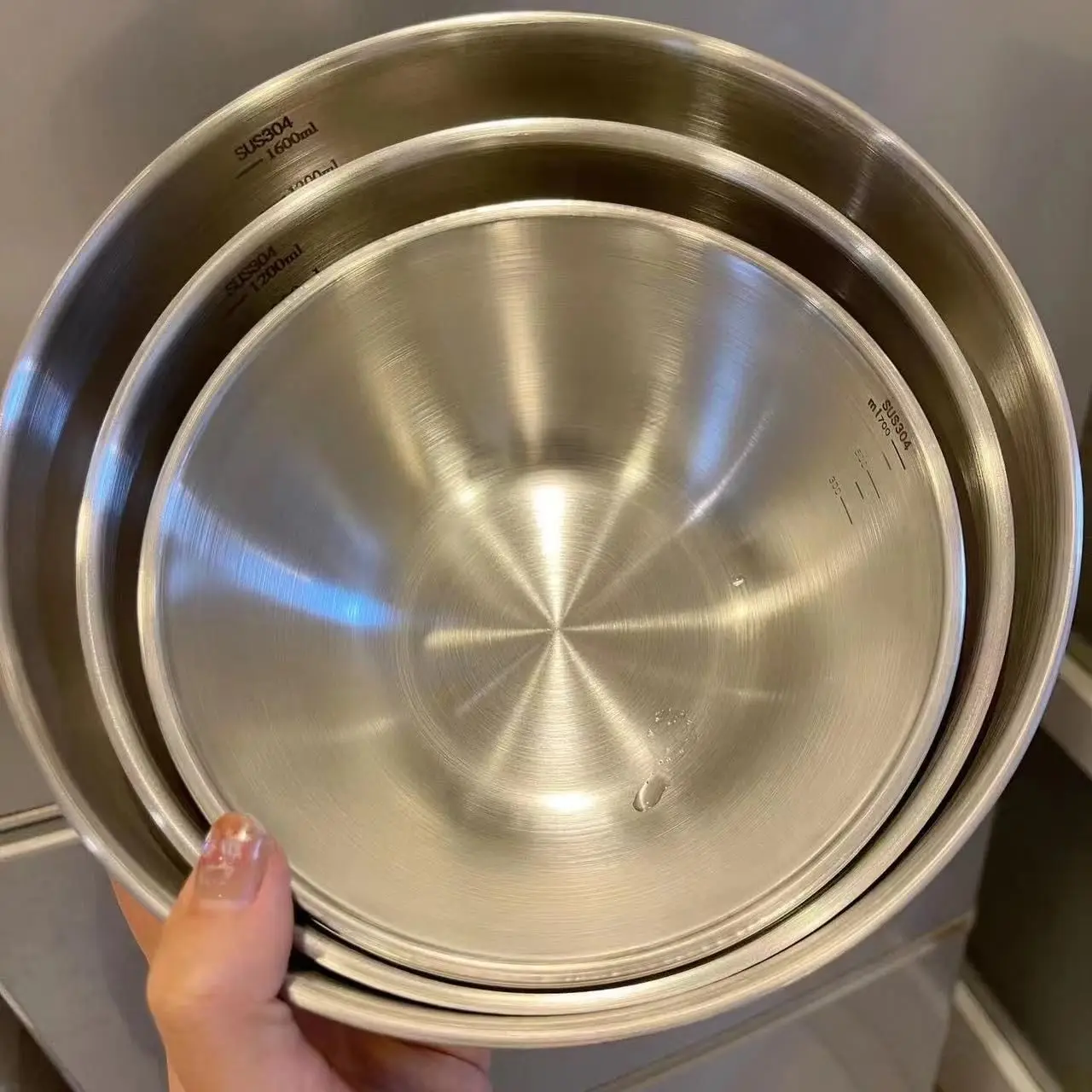 ชุดชามสแตนเลส 1-3 ใบ พร้อมสเกล - Kitchen Baking Bowls บทวิจารณ์และราคา