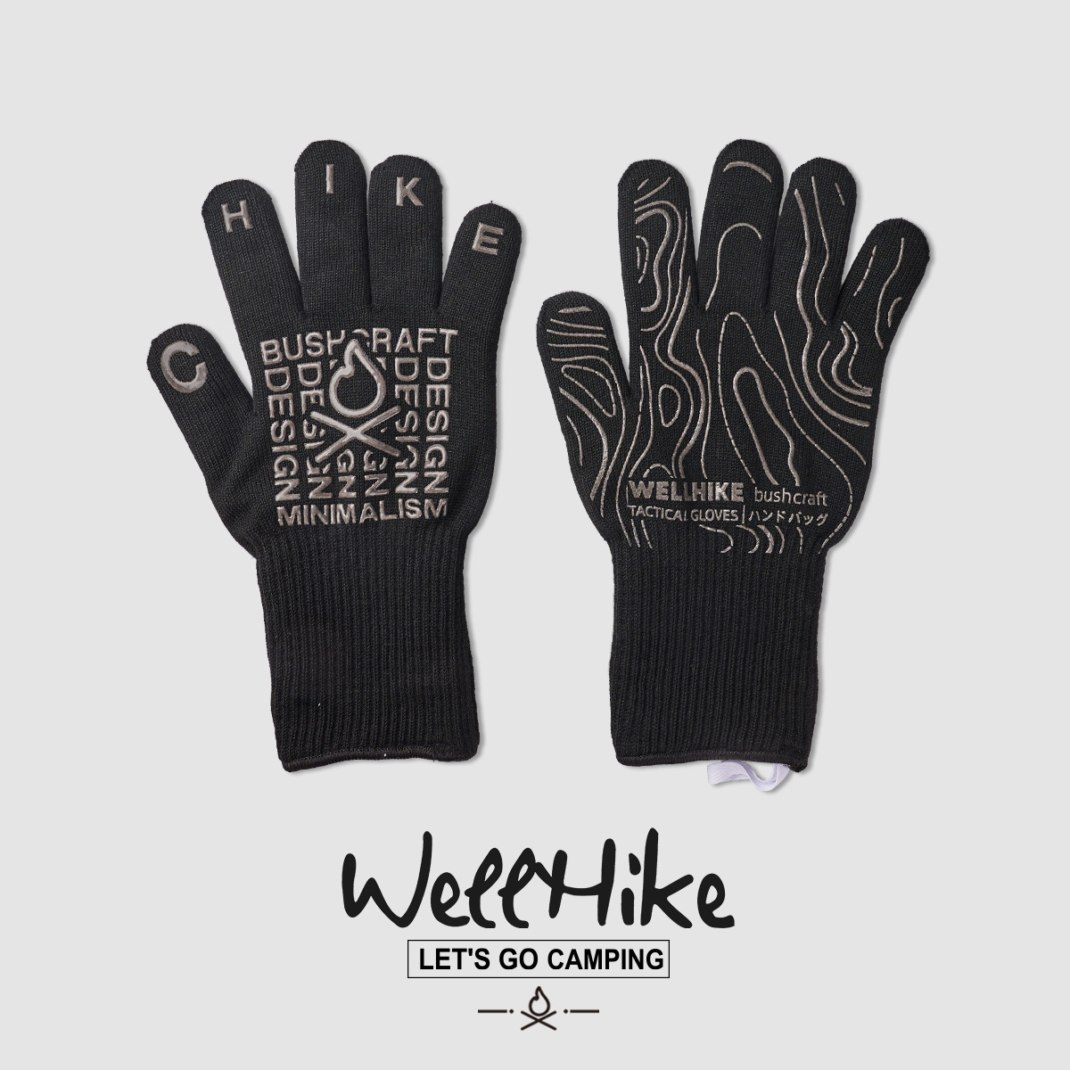 ถุงมือตั้งแคมป์ทนความร้อนและสา - Kitchen Baking Gloves บทวิจารณ์และราคา