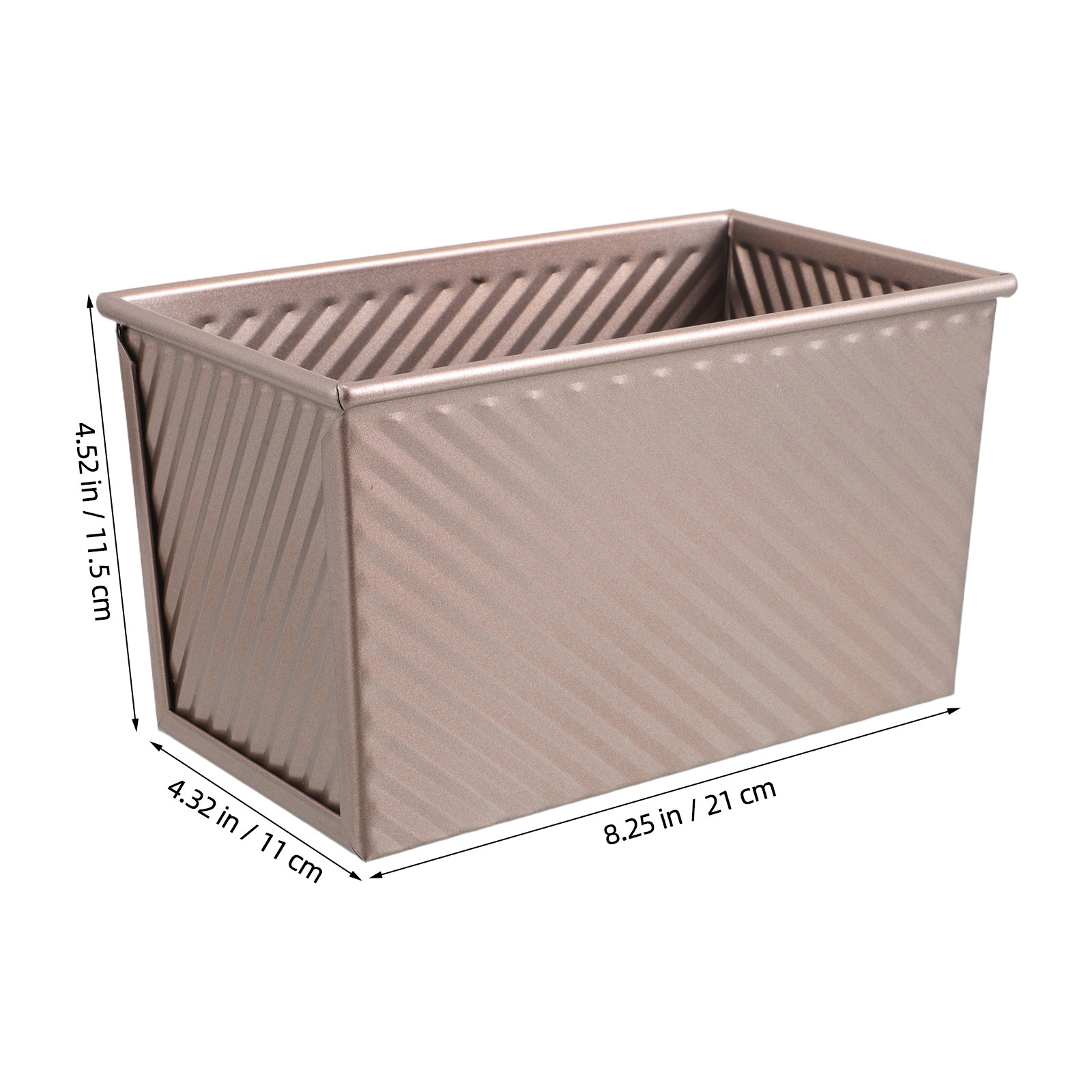 ถาดอบขนมปังสี่เหลี่ยมแบบไม่ติด - Kitchen Baking Pans บทวิจารณ์และราคา