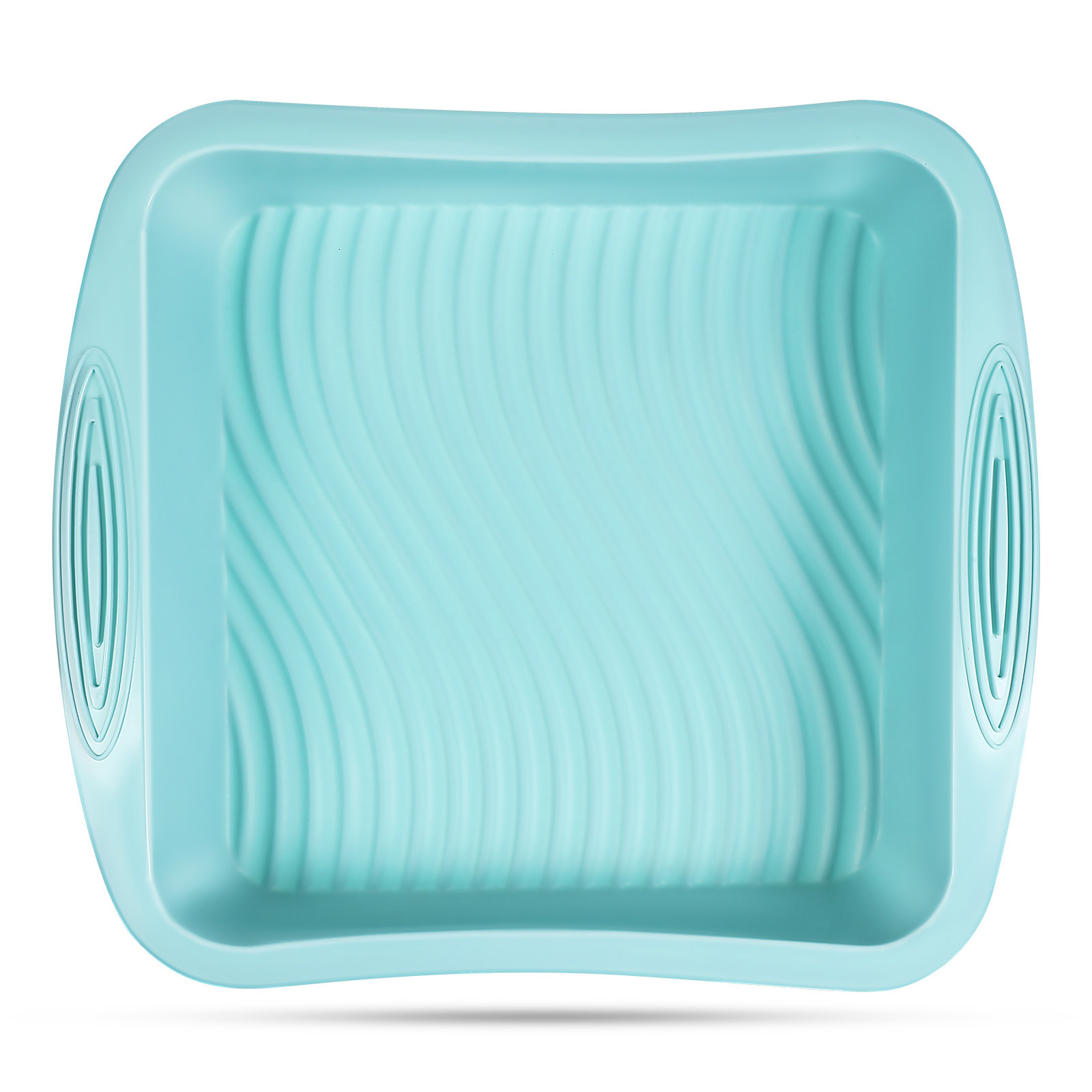 พิมพ์เค้กซิลิโคนทรงสี่เหลี่ยม  - Kitchen Baking Tins บทวิจารณ์และราคา