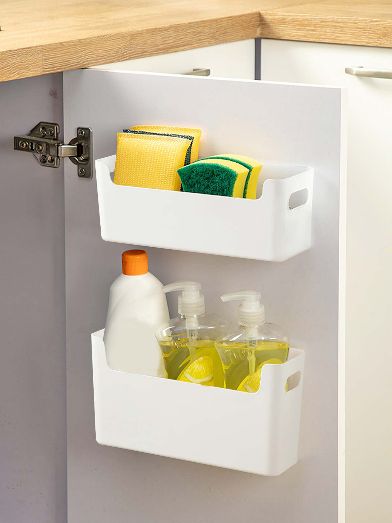 กล่องเก็บของติดผนังแบบไม่ต้องเ - Kitchen Baking Tins บทวิจารณ์และราคา
