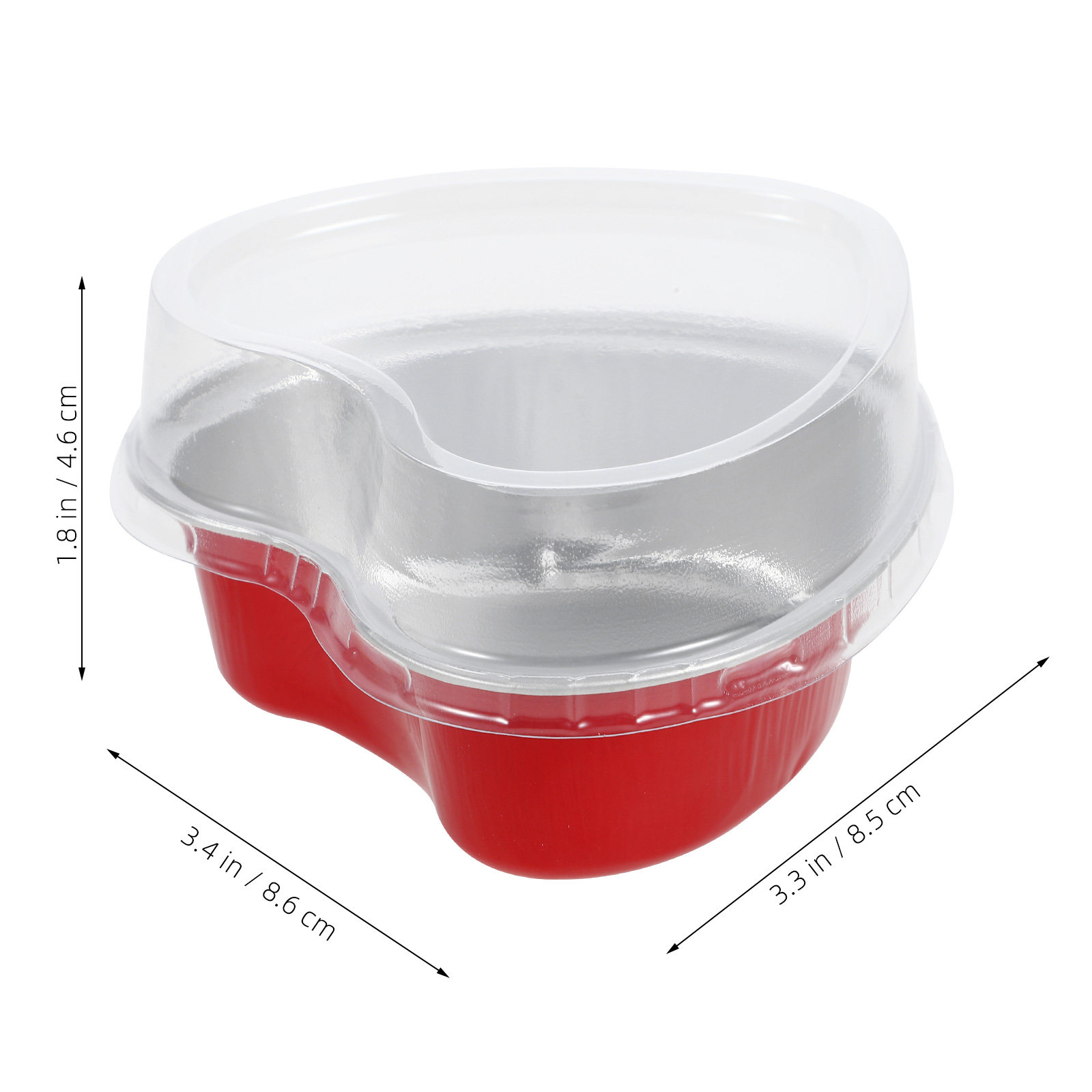 20 ชุด ถาดอบเค้กรูปหัวใจทำจากอ - Kitchen Baking Bowls บทวิจารณ์และราคา