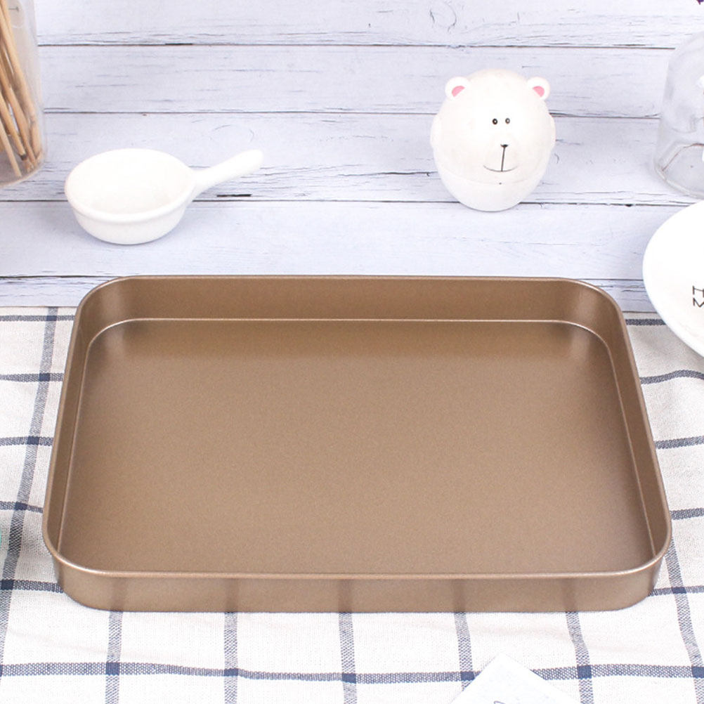 ถาดอบเค้กสี่เหลี่ยมผืนผ้าเหล็ก - Kitchen Baking Pans บทวิจารณ์และราคา