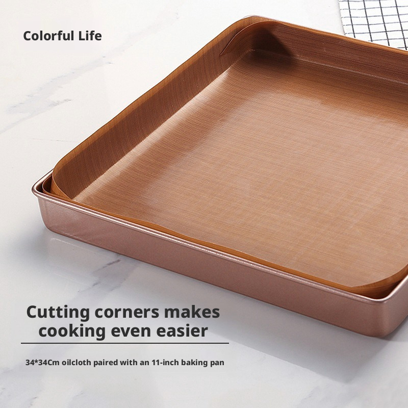 ผ้ารองอบทนความร้อนสูง ใช้ซ้ำได - Kitchen Baking Cloth บทวิจารณ์และราคา
