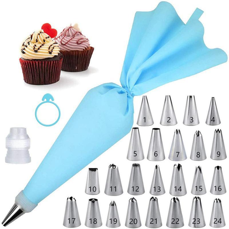 หัวฉีดตกแต่งเค้ก อุปกรณ์ทำขนม  - Kitchen And Baking Equipment บทวิจารณ์และราคา